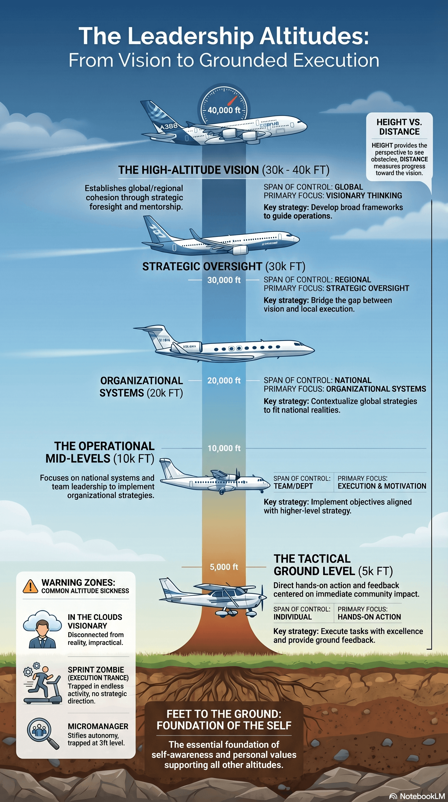 Leadership Altitudes Infographic
